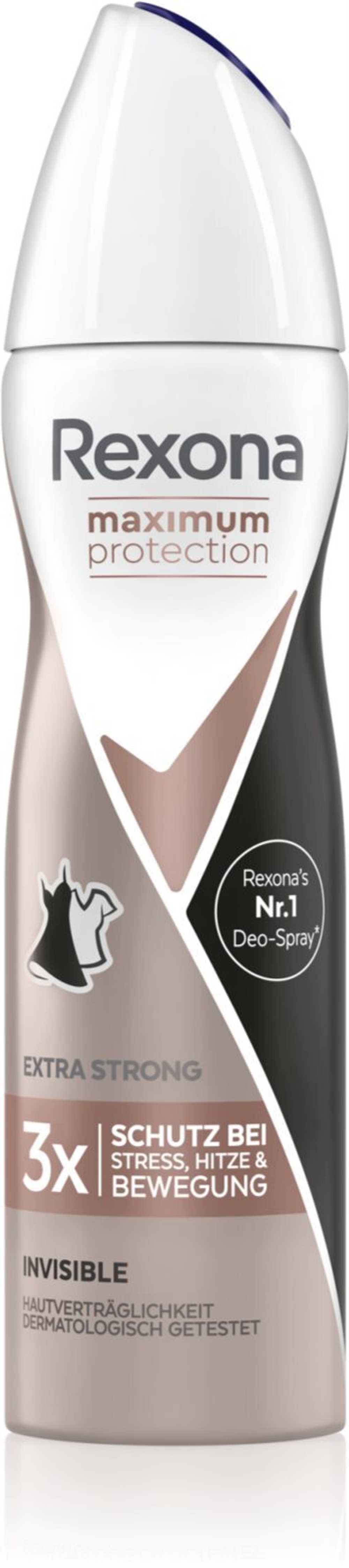 Rexona Maximum Protection Invisible - спрей-антиперспирант против повышенной потливости /   150  ml  / GTIN 8710847965098