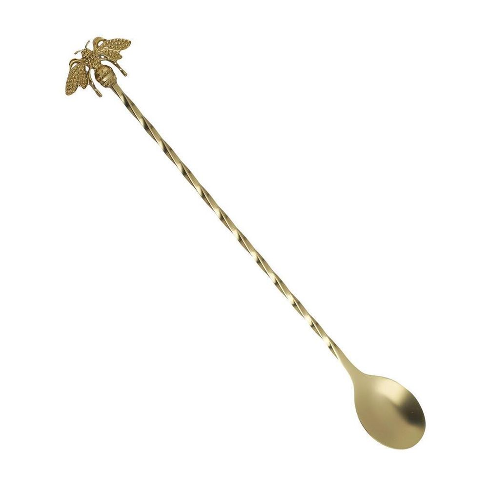 Ложка барная 27,1 см Golden Bee "MIXOLOGY-9" нерж. цвет золото B'Guys P.L.- Barbossa
