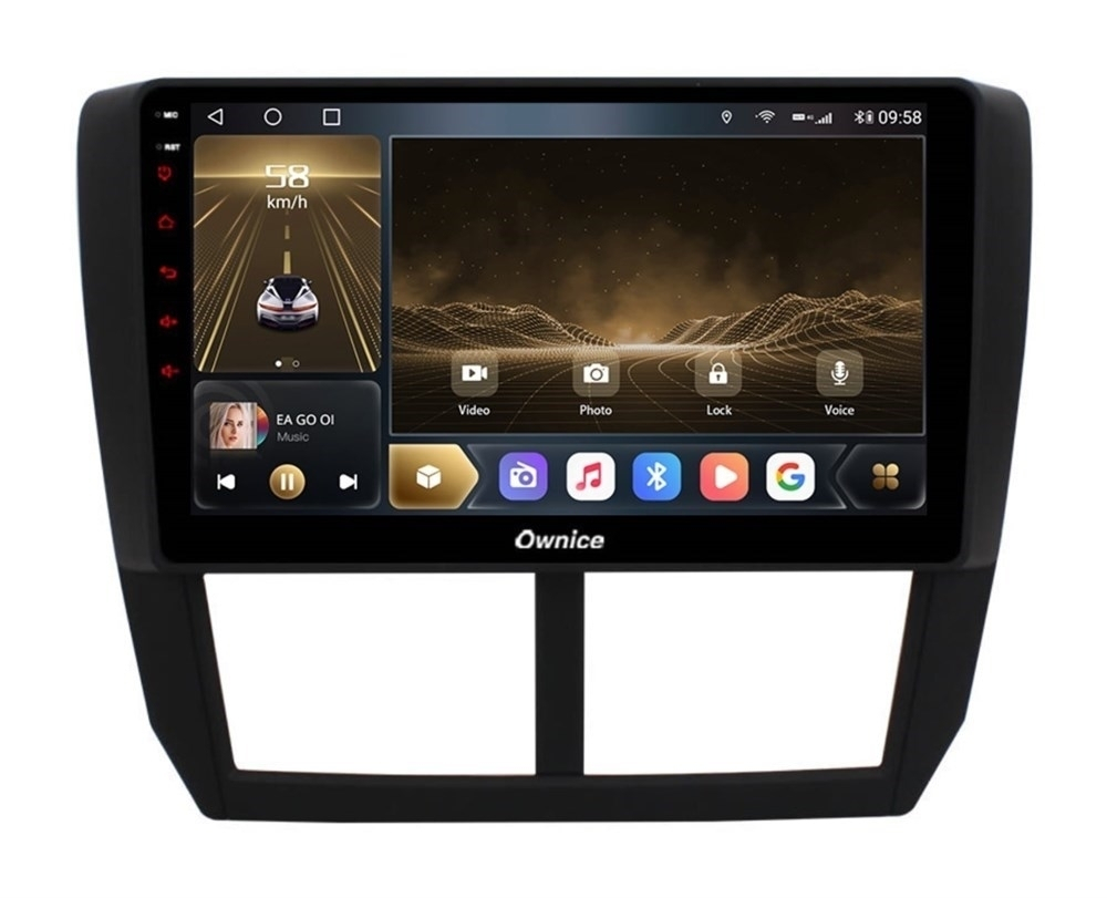 Штатная магнитола OWNICE OL-9512-Q для Subaru Forester 2008-2013 на Android 10.0