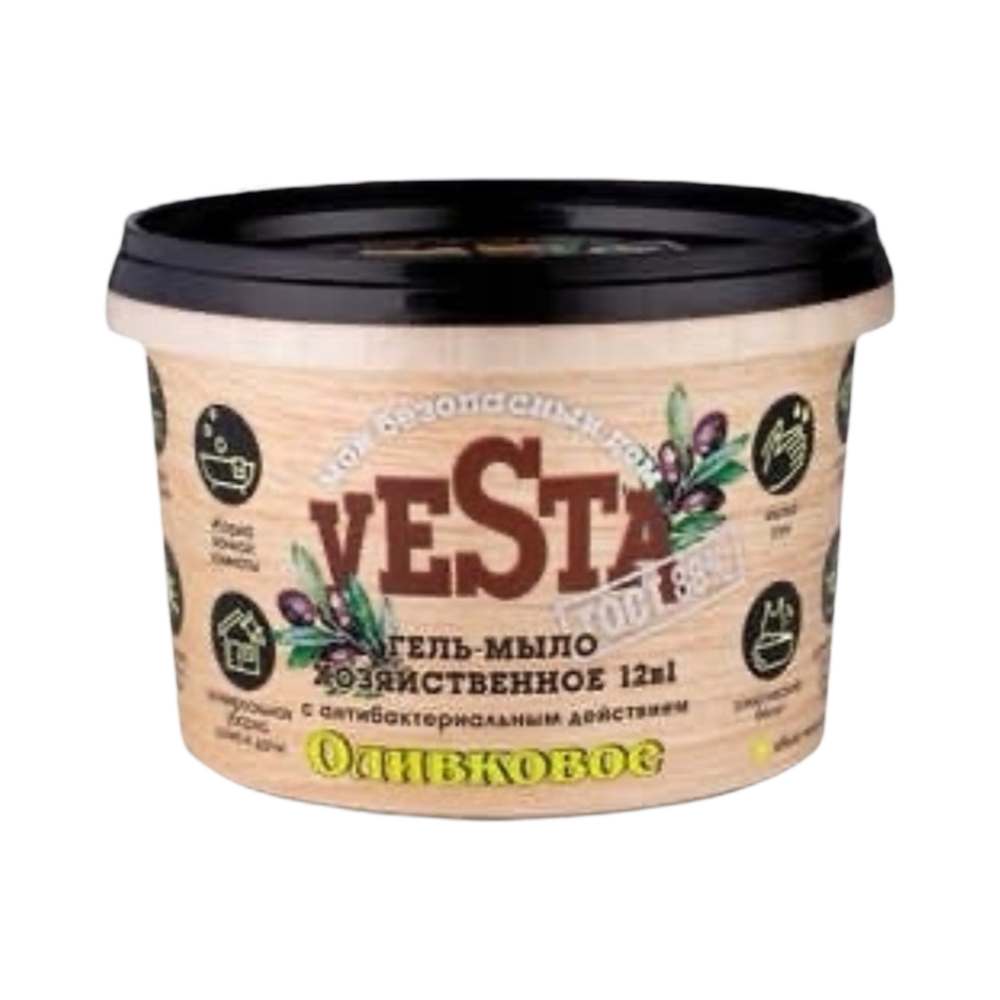 Хоз.мыло "Веста" Оливковое 1л