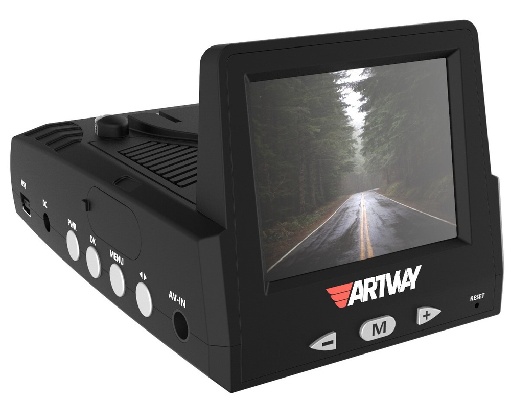 Видеорегистратор с радар-детектором Artway MD-102 Combo 3 в 1, GPS