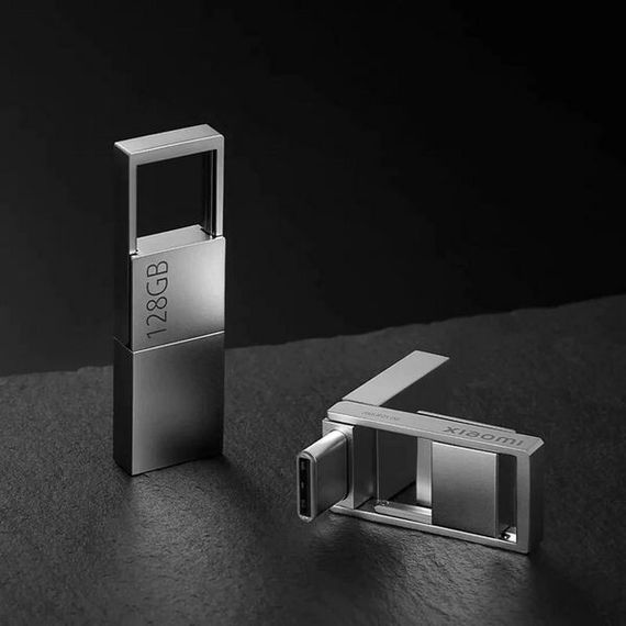 Флеш-память Xiaomi Dual-interface Flash Drive 128GB (BHR8816GL) Silver
