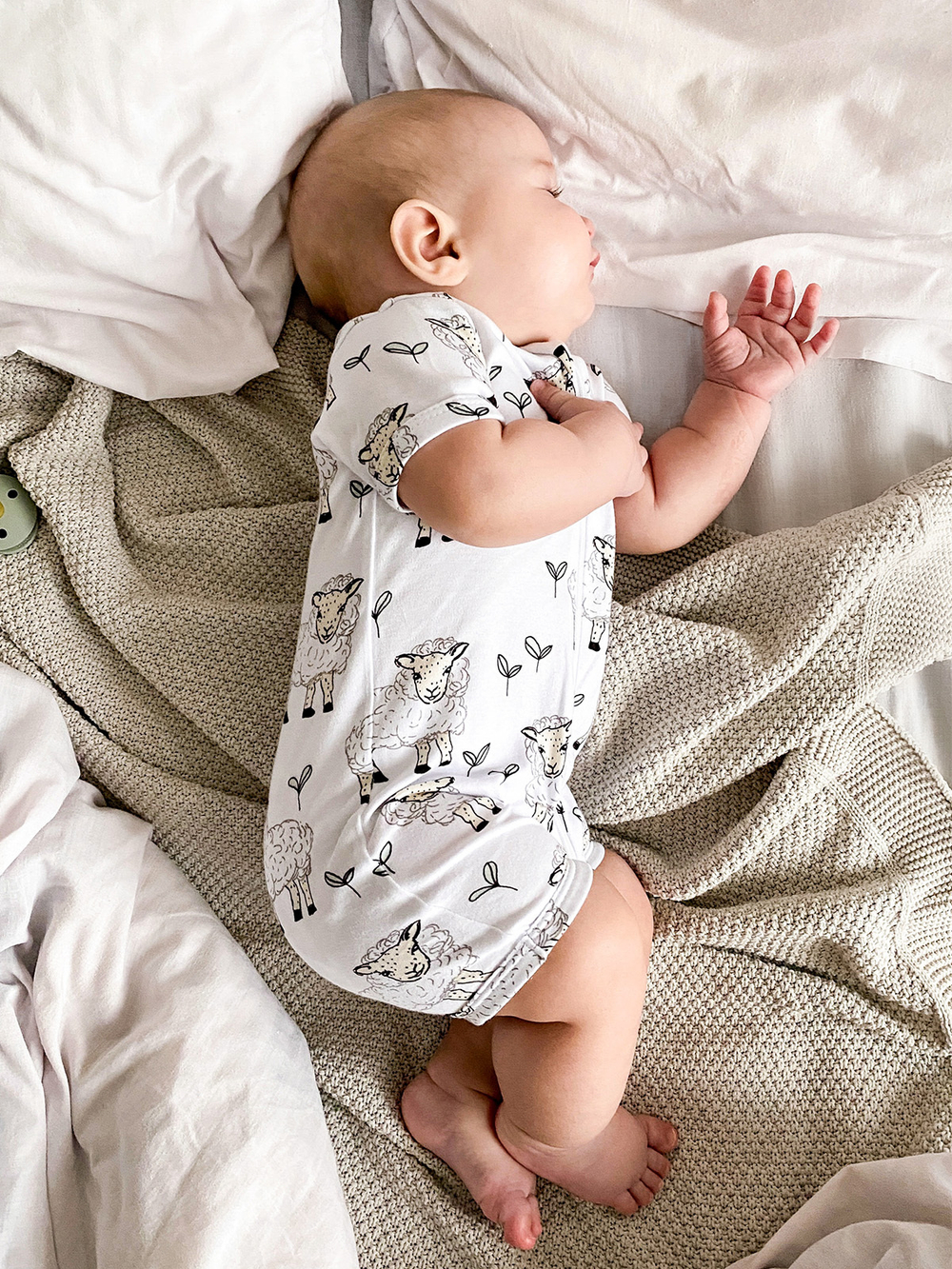 Песочник Mjölk Sleep and Play Овечки