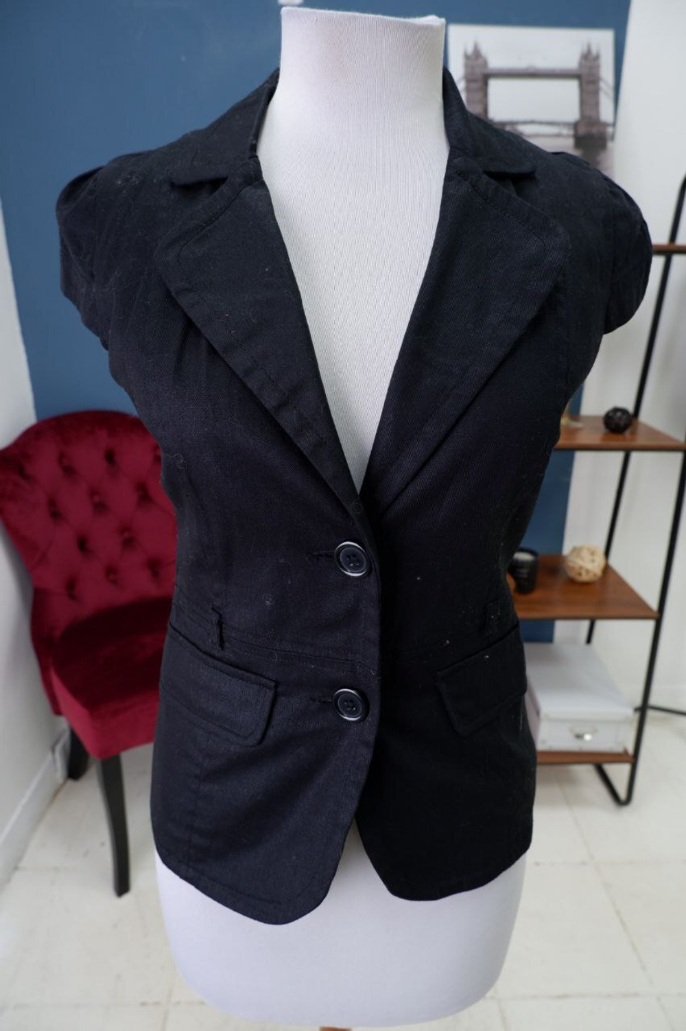 Жакет Y.N.G лаконичный 44 размер