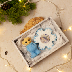 Набор "Дракон со снежинкой"