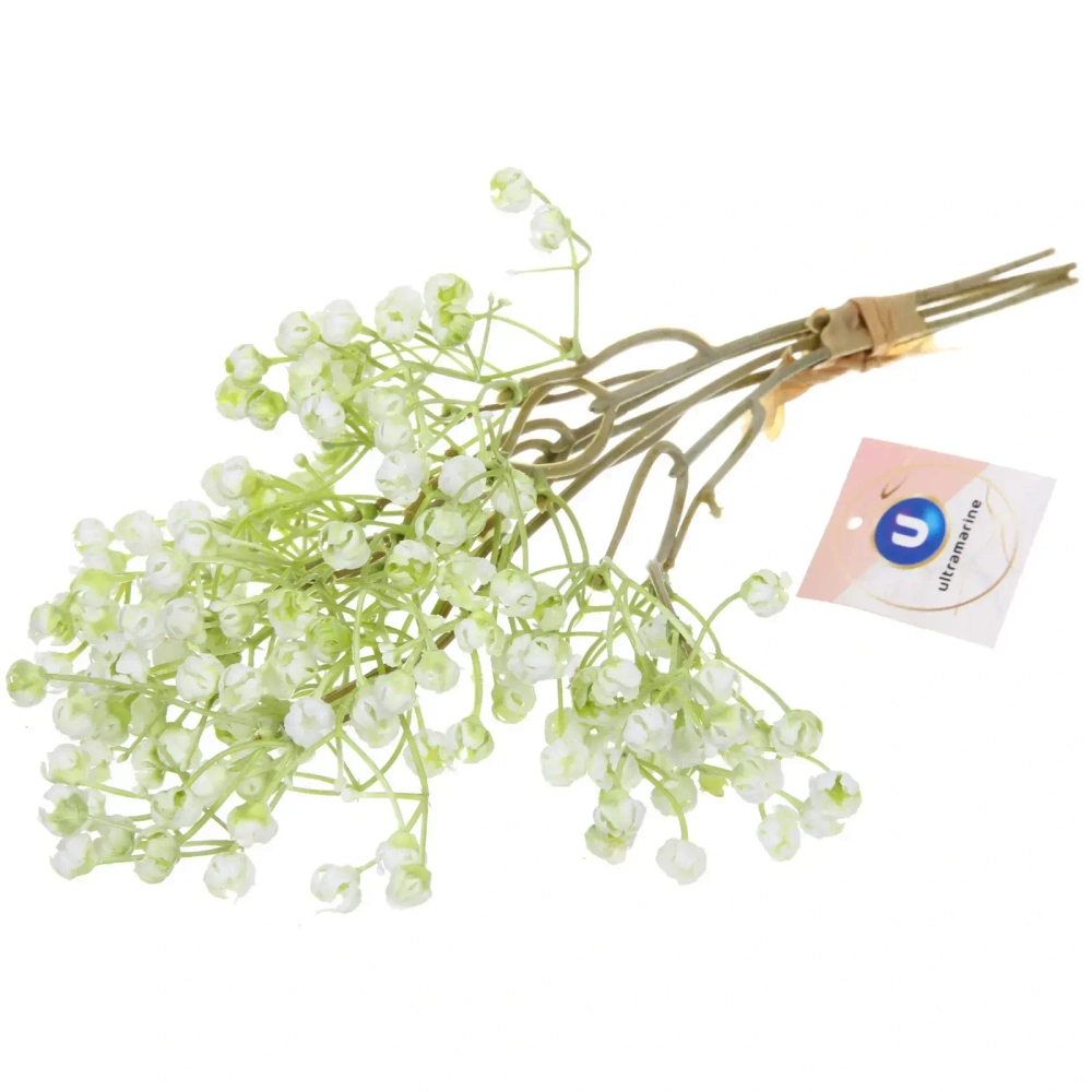 Искусственные цветы «Цветочная фантазия» 38см цвет белый