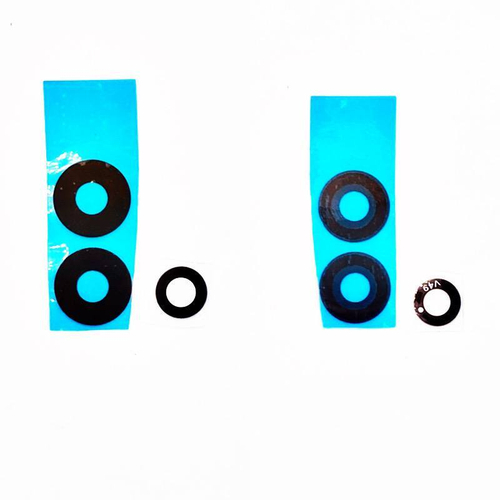 Стекло камеры Realme C35 (комплект 3 шт.) Черный