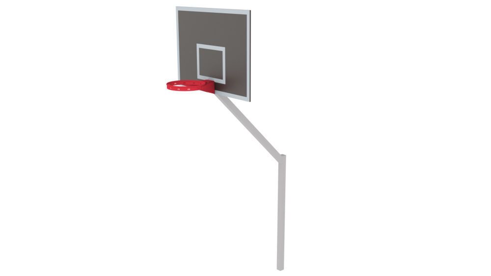 Оборудование спортивное универсальное свободного доступа Баскетбольная стойка (без сетки)