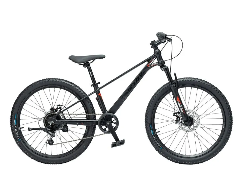 Велосипед 24" TIMETRY  TT228 7ск. Черный