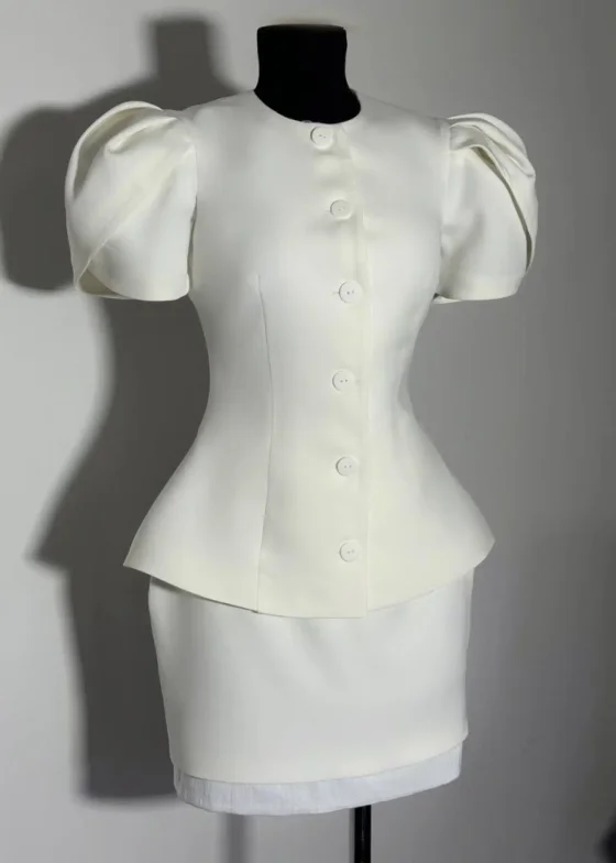 Жакет, Белый