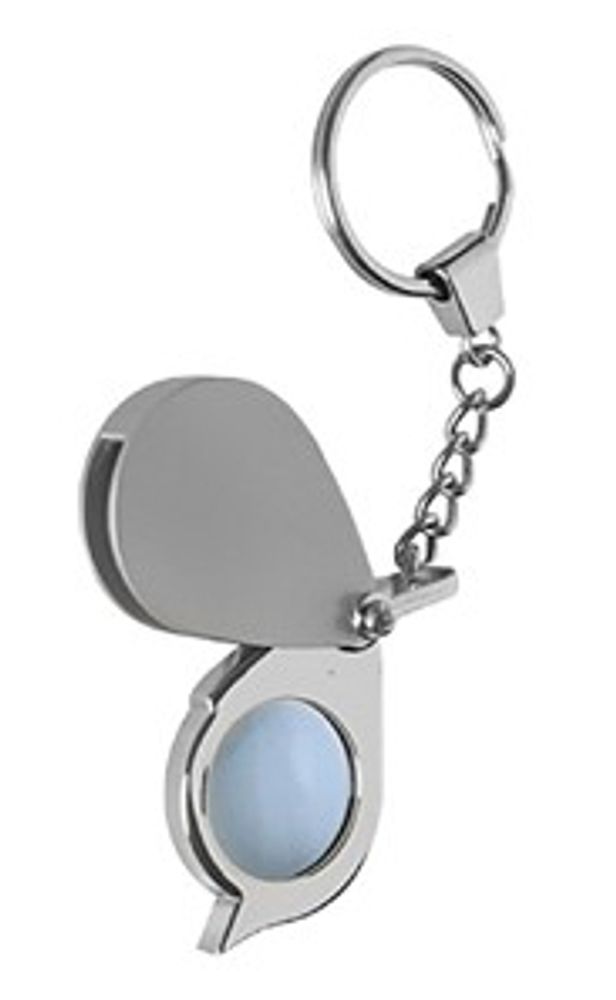 Лупа Kromatech карманная 3x, 21 мм, складная, брелок