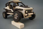 БАГГИ, BUGGY от TARG - деревянный конструктор, сборная модель, Внедорожник 3d пазл, собрать своими руками