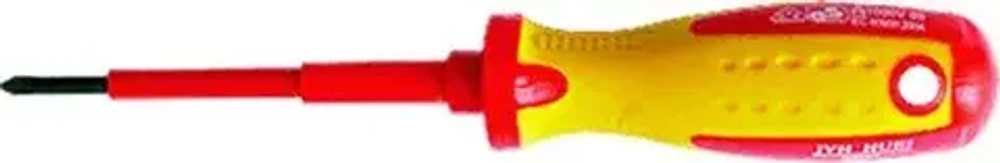 Отвертка SL8,0 x 150 мм, Insulated, CrMo, до 1000 В, двухкомп. рукоятка// Matrix 12922