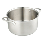 Кастрюля с крышкой 3ply etalon, D24 см, 6 л