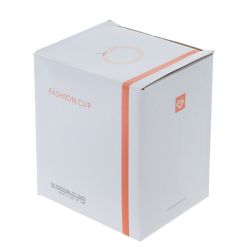 GAEM Кружка с крышкой и ложкой, 500 мл, L13 W9 H15,5 см, 2в.