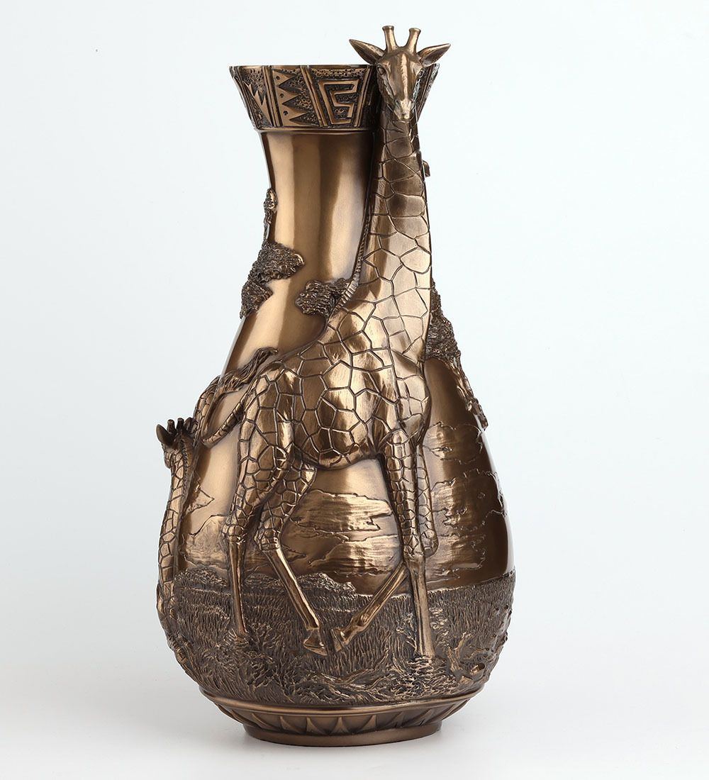 Veronese WS-1397 Ваза «Сафари - жирафы»