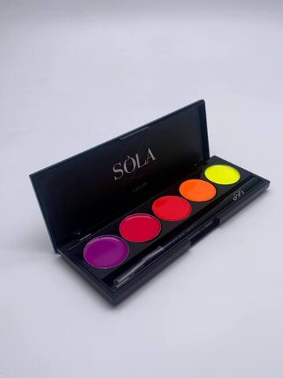 SoLa Гель-лак Palette 34 Summer time, 5 цветов, 25мл
