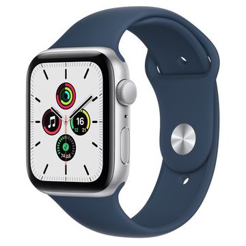 Apple Watch SE 2020 GPS 44mm Aluminum Case with Sport Band Abyss Blue MKQ43RU/A