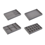 Органайзер для украшений, 21,3x12,4 см, ПВХ, 4 дизайна, арт.1