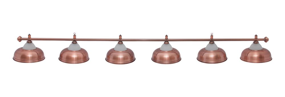 Светильник Fortuna Crown Red Bronze 6 плафонов