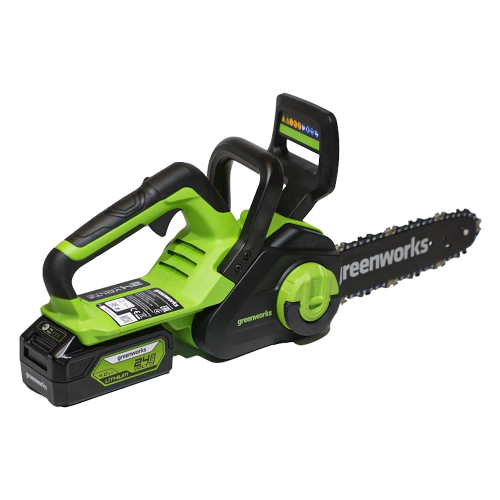 Аккумуляторная цепная пила Greenworks GD24CS30K8 (1 x 8 Ач, ЗУ) 2007007U8