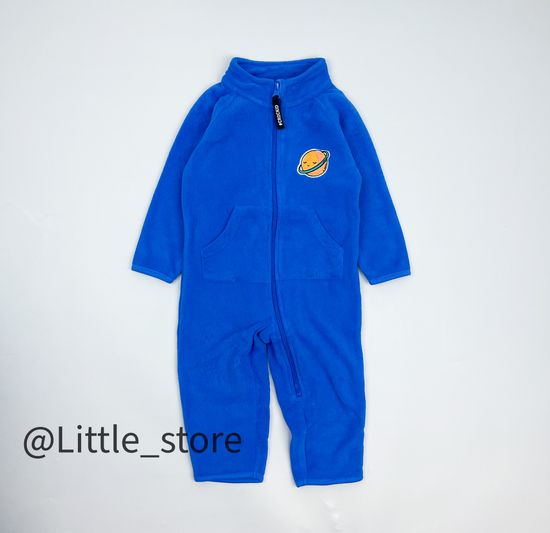 Комбинезон флисовый Ярко-синий