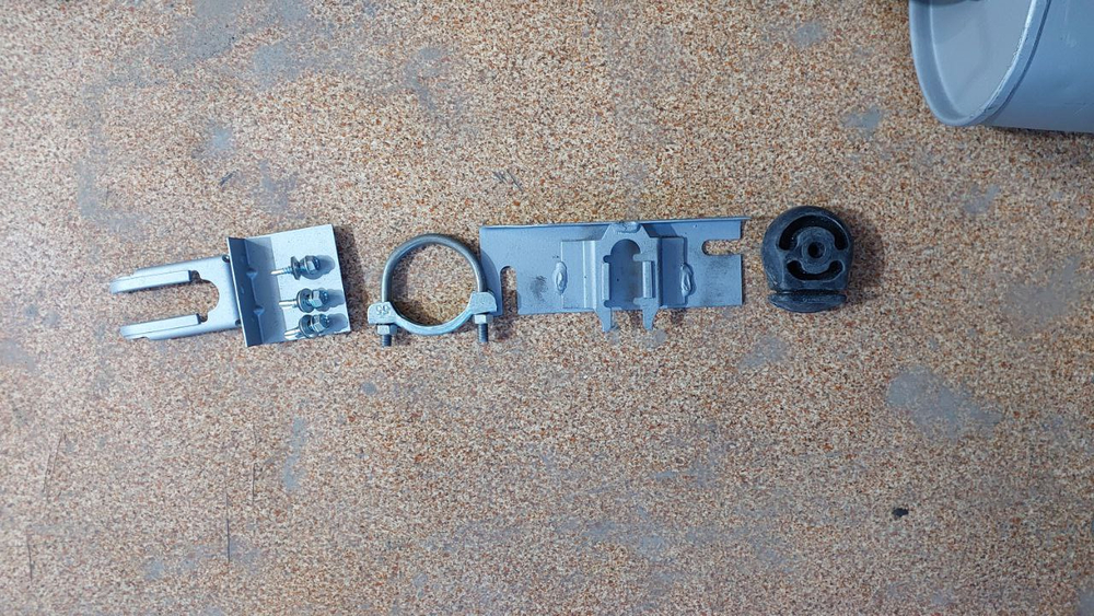 Система выхлопа под ГБО Нива Шевроле/Тревел