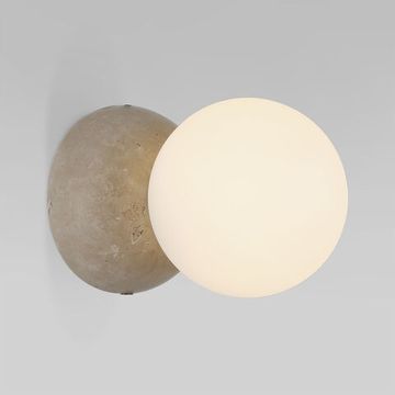 Настенный светильник из травертина 1*G9 a071589 303051 травертин Stone Eurosvet