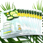 MeLoSo. Тканевая маска с экстрактом огурца Total Solution Cucumber Mask