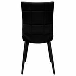 Стул BRABIX "Novita CF-060", экокожа черная, каркас металлический усиленный черный, 532781