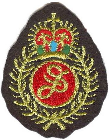 Нашивка Герб с красной короной