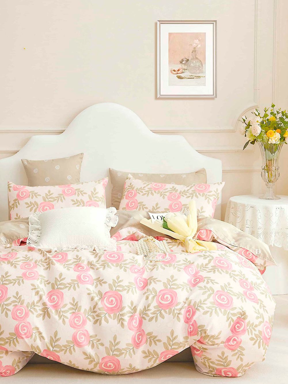 Пододеяльник сатин Milky Garden "Sevilla (компаньон)" 1,5-спальный на молнии 145x215 см