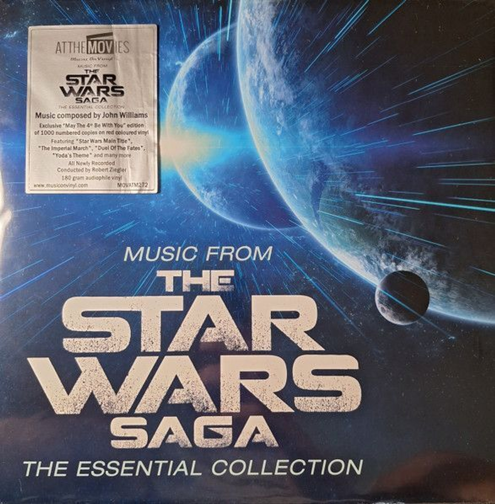 Виниловая пластинка John Williams 4 Music From The Star Wars Saga The Essential Collection