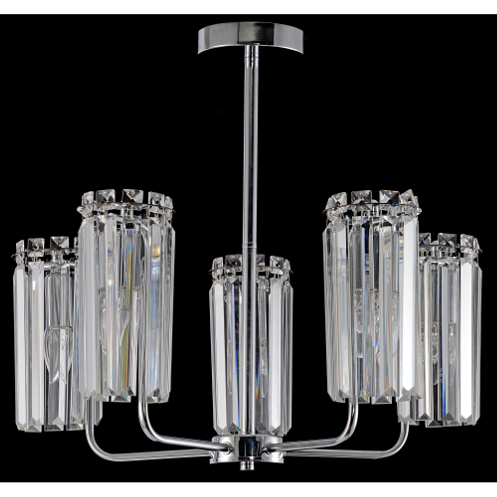 Люстра Rivoli Ifa 1063-305 5хЕ14 40 Вт хрусталь | Rivoli