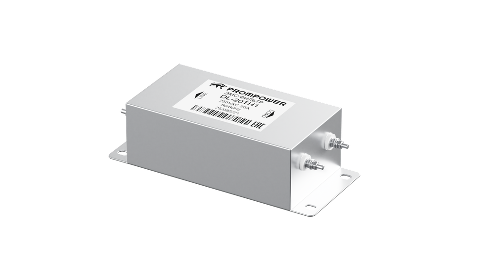 ЭМС-фильтр PROMPOWER DL-20TH1, 230 В, 20 А, категория C2