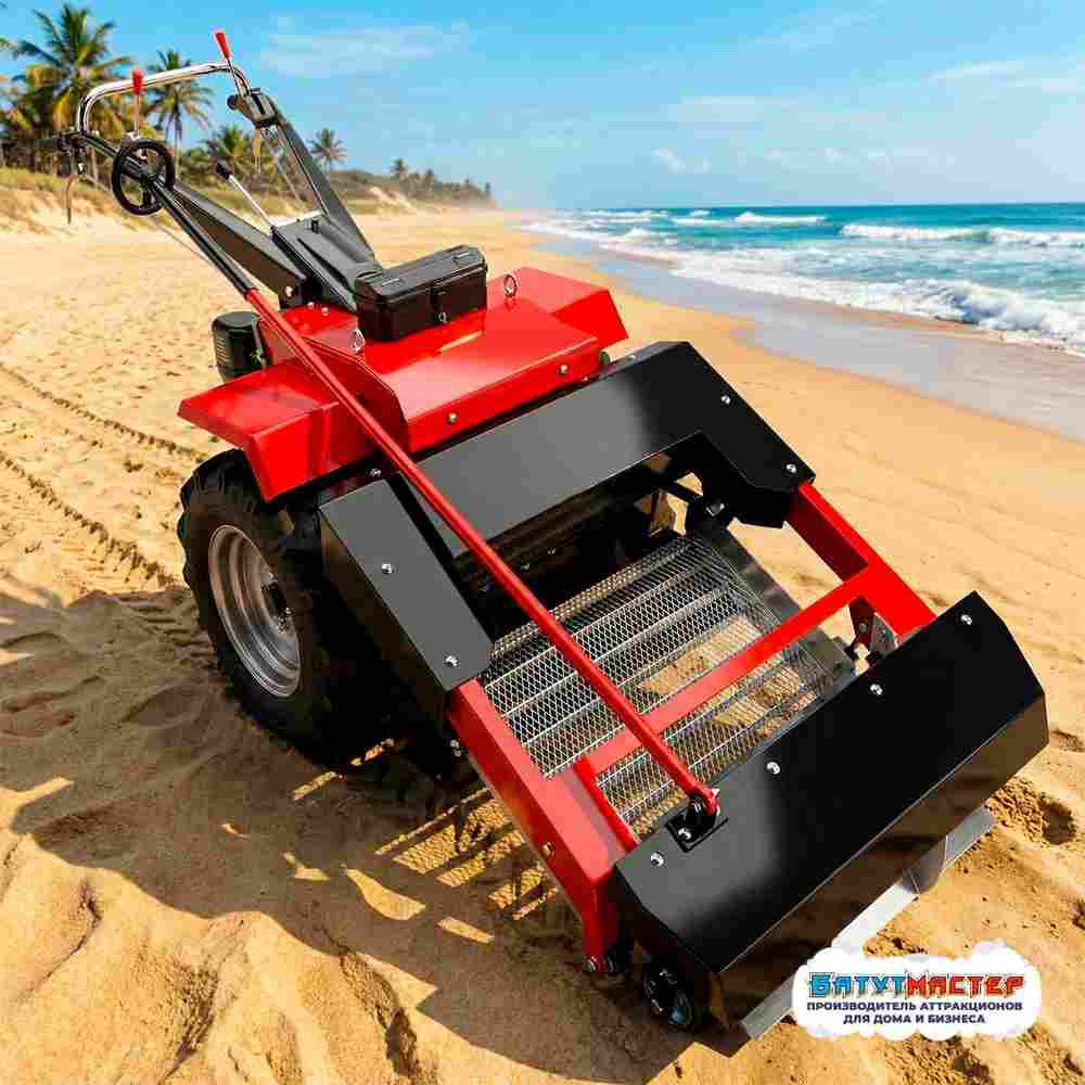 Самоходный просеиватель песка «Компакт-800», 800×150 мм