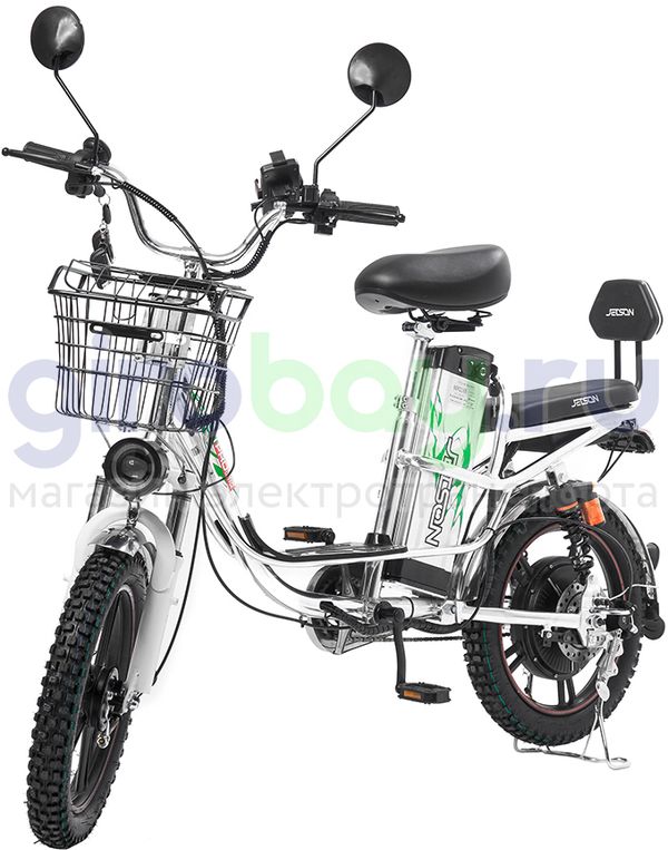 Электровелосипед Jetson Pro Max Ultra Plus Silver (60V/21Ah) 2024 года фото №3