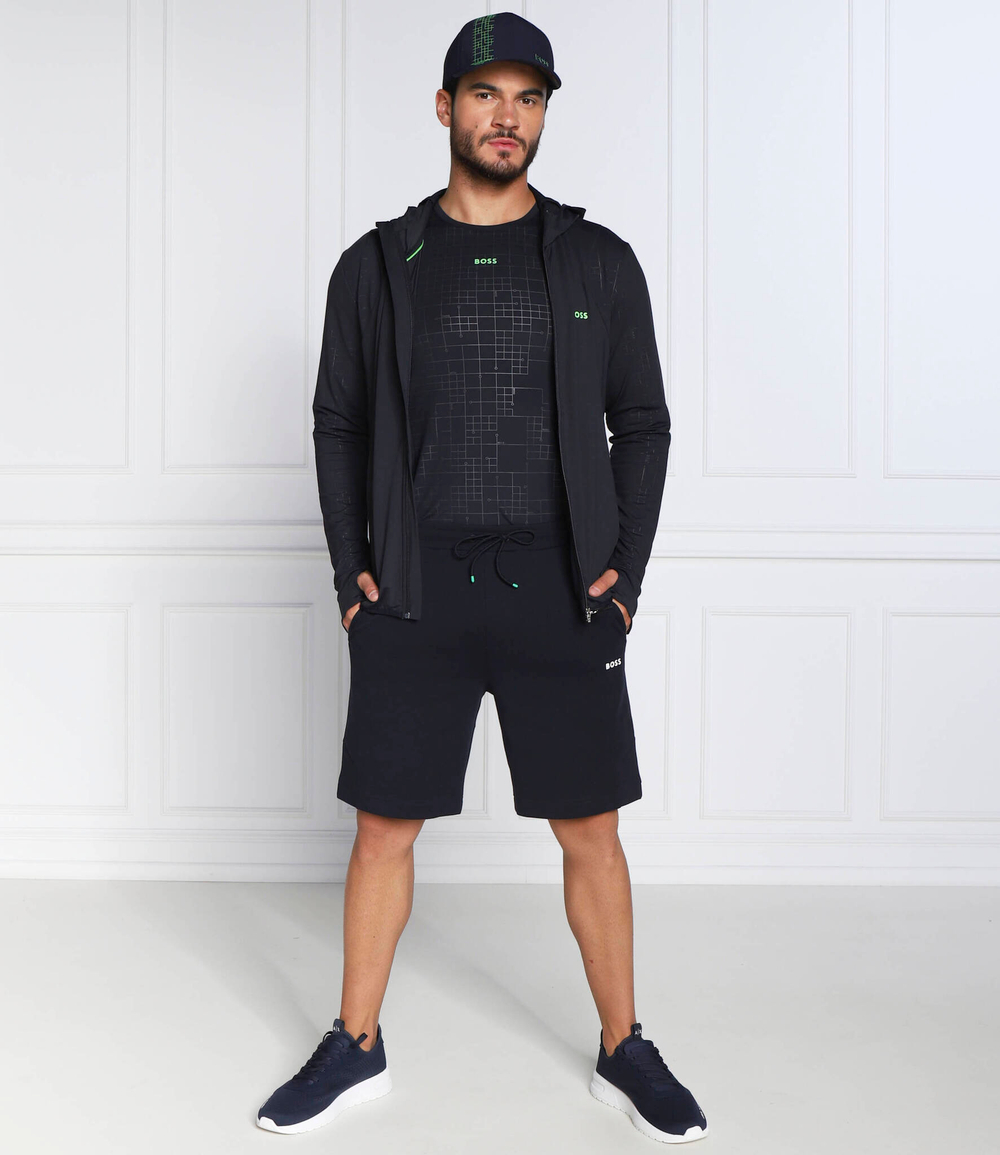 Худи sicon active BOSS GREEN - темно-синий(50476943)