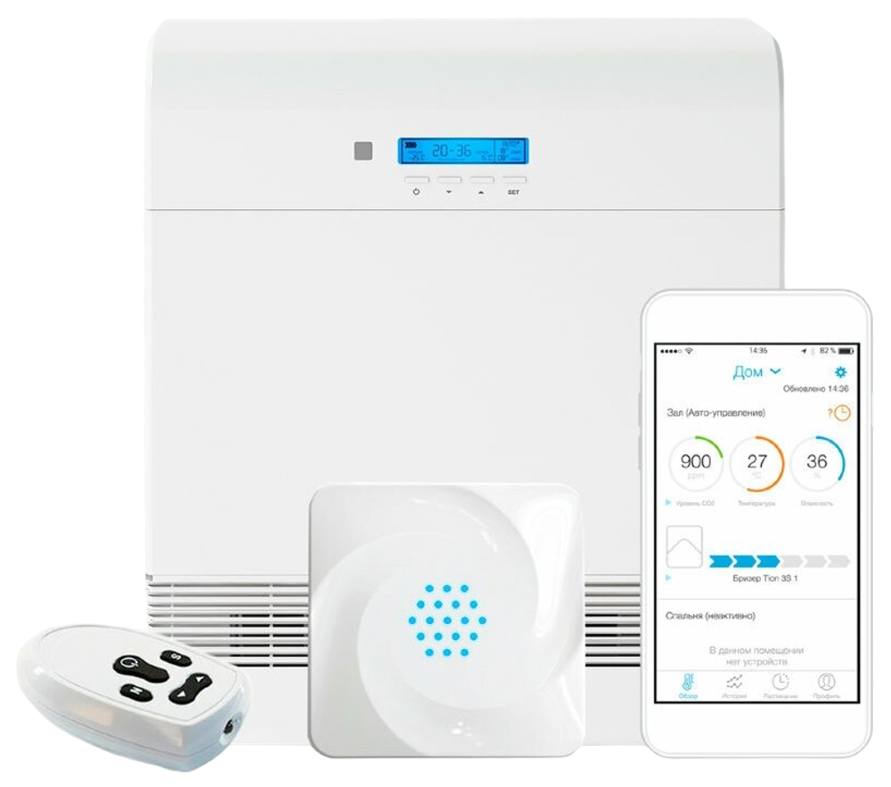 Бризер Tion O2 Top