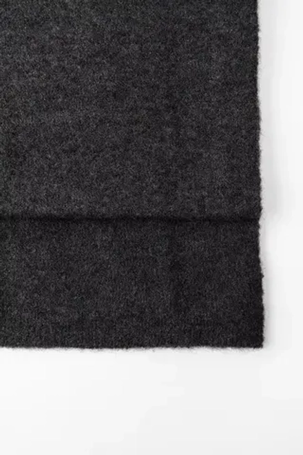 ZARA ШАРФ ИЗ ТОНКОГО ТРИКОТАЖА, АНТРАЦИТОВО-СЕРЫЙ