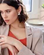 Серьги Double Triangle Jackets