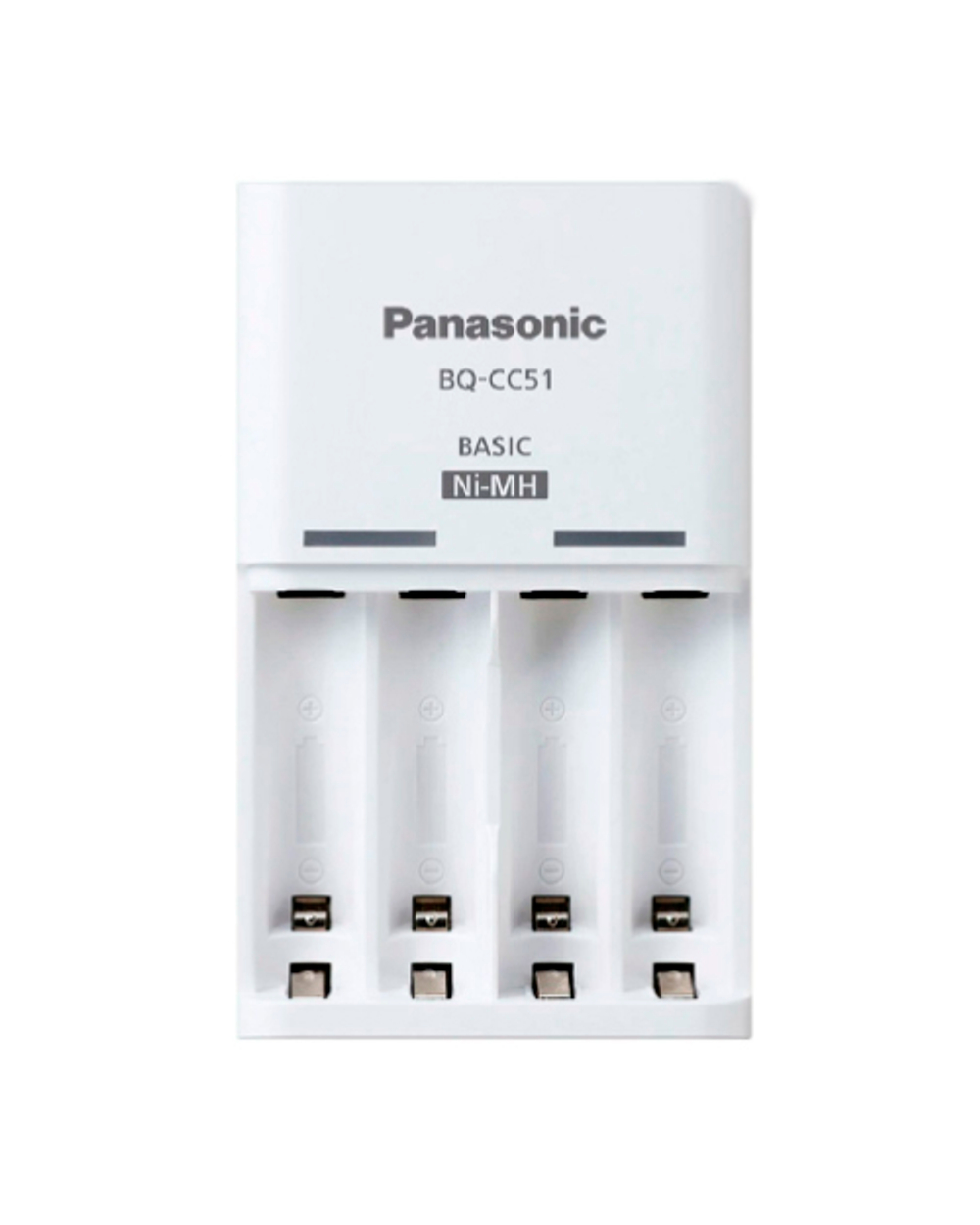 Зарядное устройство Panasonic Basic BQ-CC51E /Заряжаемые аккумуляторы: AA x 2 или 4 / AAA x 2 или 4
