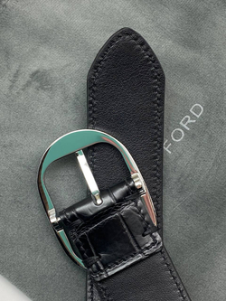 Ремень Tom Ford из кожи крокодила