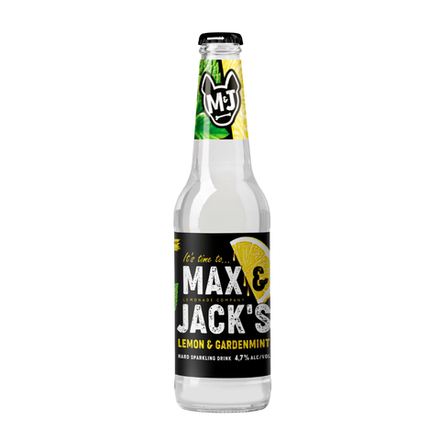 Пивной напиток Max&Jasks Lemon & Gardenmint 0,4 л