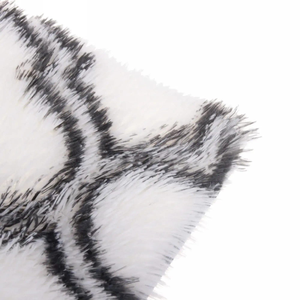 Коврик для ванной 40*60"Рамина» черно-белый