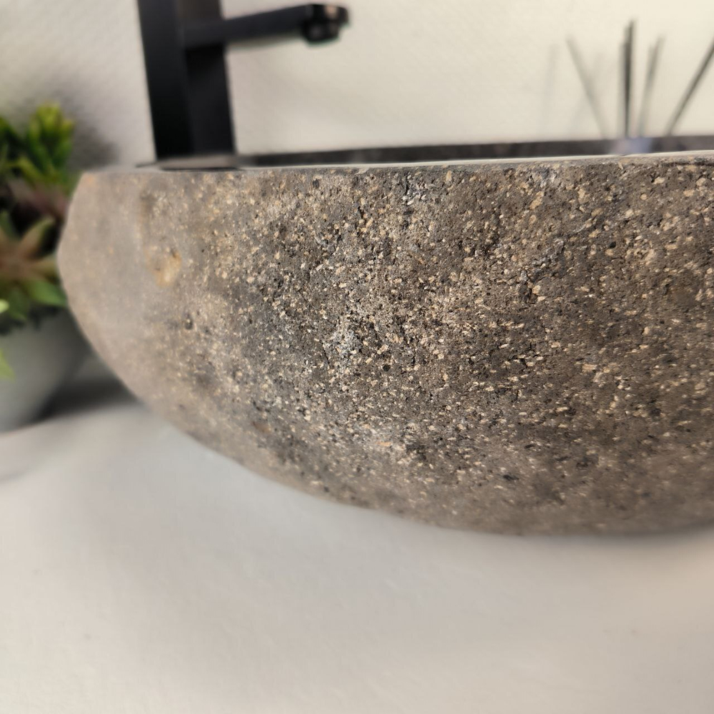 Раковина из речного камня RS-64859 48*45*15 0856