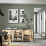 Комбинация с дверями - IKEA BESTÅ/BESTA/БЕСТО ИКЕА, 180х42х74 см, под беленый дуб