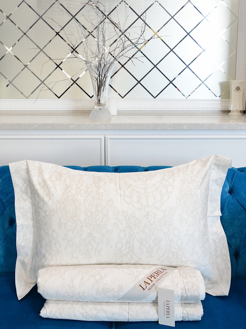 Постельное белье с одеялом Lace Beige