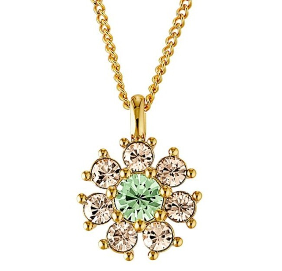 Колье Dyrberg Kern DELISE SG LIGHT GREEN/GOLDEN 440035