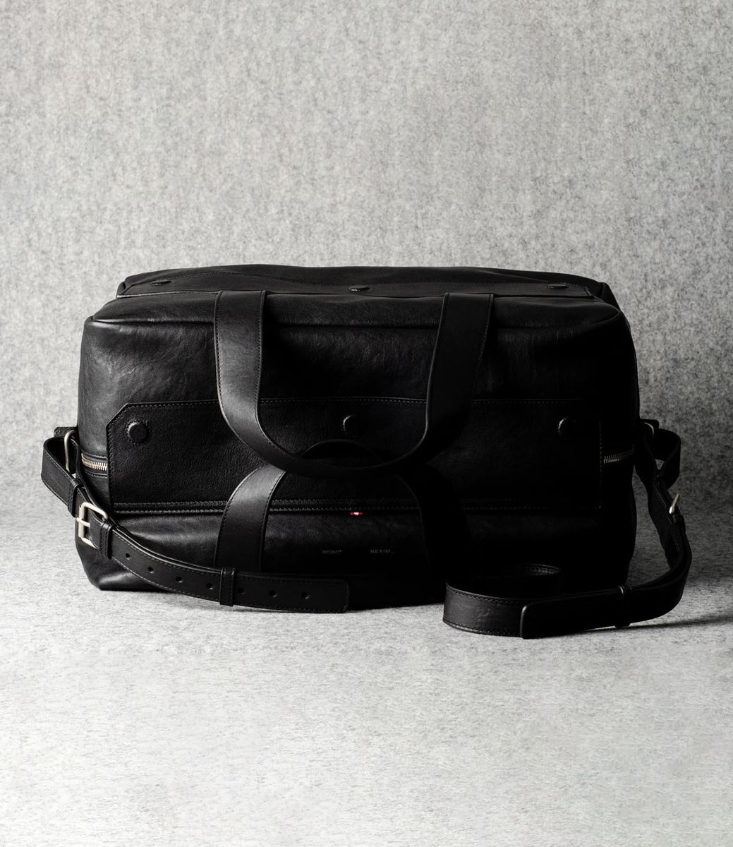 Hard Graft Overhead Holdall Bag Coal — дорожная сумка
